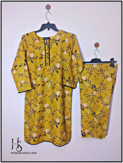 Premium Swiss Lawn 2pcs