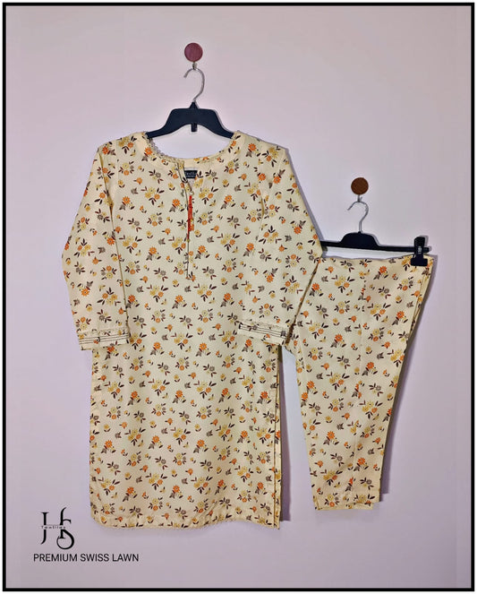 Premium Swiss Lawn 2pcs